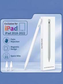 Nuevo lápiz óptico compatible con iPad, con rechazo de palma, carga rápida, alta sensibilidad, preciso sin retraso, fijación magnética, compatible con modelos de iPad lanzados entre 2018-2026. Compatible con iPad 10ª/9ª/8ª/7ª/6ª generación, compatible con iPad Pro 11 pulgadas/12.9 pulgadas. Herramienta de oficina, estudio, dibujo, dispositivo de entretenimiento. - Multicolor - Ver 14