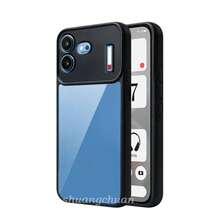 3‑In‑1 Accessory Kit For Nothing Phone 3(A) Shockproof Phone Case + Tempered Glass Screen Protector + Camera Lens Film Full Protection Set For Nothing Phone (4b) (4a) Pro 4(A) - Black - View 4