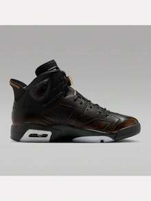 Men's AIR JORDAN 6 RETRO CN Basketball Shoes High-Top IR7572-220 - Black - View 3