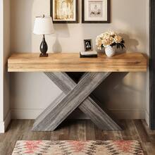 Coffee Table Walnut - Side Table Brown - Natural - 查看 9