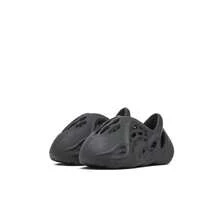 Adidas Yeezy Foam RNR Onyx (Kids) - Kids Summer Slip On Clogs, Light Non-Slip Shoes, Indoor Beach Daily Wear, Birthday Holiday Gifts–HP5347 - Black - View 3
