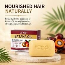 WWP Natural Batana Oil Shampoo Bar 100g Gentle Nourishing Hair Growth Solid Shampoo For All Hair Types - Batana Shampoo Bar - View 4
