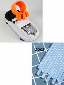 1pc Plastic Glue Gun Stand,Home Diy Repair Tool Glue Gun Stand, Multifunctional Universal Hot Glue Gun Stand,Universal Base For Hot Melt Glue Gun, Keeps Work Area Tidy - Multicolor - View 13