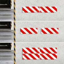 Reflective Anti-Collision Foam, Garage Wall Corner Protector, Door And Bumper Guard, Self-Adhesive Reflective Strip Surface Parking Lot Gate Protector - Multiple Styles - View 3