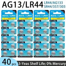 LR44 AG13 1.5V Alkaline Button Coin Battery 165mAh, Replacement Cell For Watch Toys And Small Electronic Gadgets - AG13 LR44 - View 12
