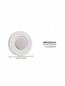 1/3/5pcs Magnetic Remote Control Holder, Self-Adhesive No-Damage Wall-Mounted Remote Control Storage Hook, Suitable For Living Room, Bedroom, Kitchen Remote Control And Charger Storage Wall Organizer, Home Storage, Back To School Dorm Essential Accessory - Multicolor - View 12