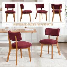 Furniture Red 54.5 X 47 X 77 Cm - 酒紅色 - 查看 4