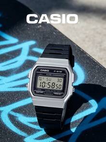 Casio Unisex Translucent Blue Digital Watch With Resin Strap, Electronic LCD Display, Retro Vintage Wristwatch, Suitable For Anniversary Gift And Fashion Accessory - one-size - View 14