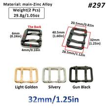 SinHo Double Prong Buckle Replacement, 2pcs Zinc Alloy Buckle, High-Quality Metal Strap Hardware, Ideal For Bags & Belts, Leathercraft Accessory - Multicolor - View 4