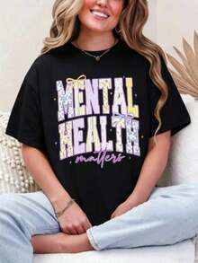 Women T-Shirts - Black - View 1