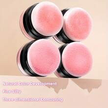 Portable Loose Powder Case With Makeup Mirror And Puff, 5g Portable Empty Powder Box, Refillable Loose Powder Container, Blush Case, Suitable For Travel, Used For Foundation, Contour Powder, BB Cream Container, Great Valentine's Day Gift - Multicolor - View 8