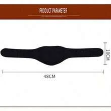 Adjustable Heated Neck Massager, Helps Relax And Stabilize Neck Muscles - Black - View 3