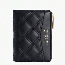 4pcs Letter TPU Short Women's Wallet, Exquisite Diamond Quilted Short Wallet, Multi-Slot Zipper Coin Purse, Student Minimalist Card Holder - Multicolor - View 3