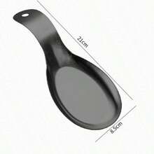 2pcs/1pc Stainless Steel Spoon Rest, Easy To Clean Kitchen Utensil Holder, Kitchen Spoon Rack, Suitable For Home Restaurant Supplies, Soup Spoon Holder, Heat-Resistant Pad, Kitchen Gadget, Compatible With Soup Spoon, Coffee Spoon, Cooking Spoon, Spatula And Tongs, Elegant Cooking Utensil Rack, Heat-Resistant Utensil Rack, Countertop Display, Ideal Gift For Wedding, Christmas, Back To School, Housewarming - Multicolor - View 14