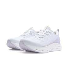 XTEP New Thick-Soled Shock-Absorbing Women's Running Shoes - White/Purple - View 5