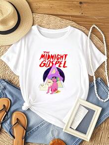 Women T-Shirts - 白色 - 查看 1
