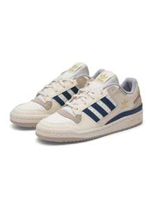 Adidas Men's & Women's FORUM LOW CL Retro Minimalist Casual Sneakers LA3798 - Beige - View 7