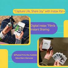 FujiFilm Pal Instant Camera: Instant Print CCD Sensor HD Photography, Bluetooth App Control, Palm-Sized Portable, Instant Print Fun - View 6