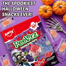 AMOS Halloween Peelerz Body Parts 240G Gummies Candy - Party Treats, Fun Snacks, Individually Wrapped Pieces(2 Box) - Body Parts-2pcs - View 5
