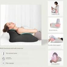 1 Portable Multifunctional Memory Foam Comfort Pad, Low Hip Pad, Multifunctional Prone Pillow, Suitable For Home, Office, Yoga, Daily Rest, Reading And Other Scenarios - All-season Cushion - View 7