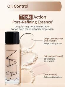 NARS Soft Matte Complete Foundation 10ml L1.5 Tahan Lama, Coverage Penuh, Ukuran Travel untuk Makeup Sehari-hari Saat Bepergian - 10 ml - View 7