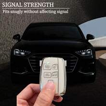 TPU Car Key Fob Case Cover With Keychain For Land For Rover, Compatible With Rover Range, Evoque, Sport, Vogue, Discovery 5, XE, XJ, XF, Guitar - one-size - View 9