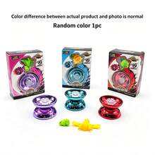 1 pieza Yo-yo profesional de nivel de entrada, diseño de retorno automático, tiempo de giro ultra largo, modelo de competición avanzado, unisex - Multicolor - Ver 8