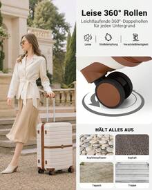 Suitcases - White - View 4