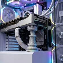 Telescopic Screw GPU Support Bracket, Height Adjustable Magnetic Base Anti-Sag Graphics Card Holder, Prevents GPU Bending, Sturdy Support Stand, Compatible With Multiple Computer Case Models - View 4