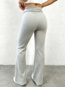 Women Sweatpants - Light Grey - View 2