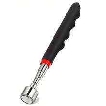1pc Telescoping Magnetic Pickup Tool With An Extra Strong 25lb Pull Force-Telescoping Magnet Stick Gadget For Hard To Reach Places Suitable,Stainless Steel Magnet Stick Extendable Up To 30in; Non-Slip Rubber Handle,Rust Proof And Corrosion Resistant - Multicolor - View 9