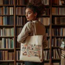 Kids Shoulder & Tote Bags - [White] - View 8