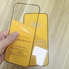 24h Versand aus DE/FR/ES - 3er Pack 9D Ultra HD gehärtetes Glas für Apple 11-17 Pro Max Plus & S22-S26 Ultra, Vollbild 9H+ Härte bruchsicher stoßfest Folie, Geburtstagsgeschenk für sie und ihn - 3 Stk. - Übersicht 9