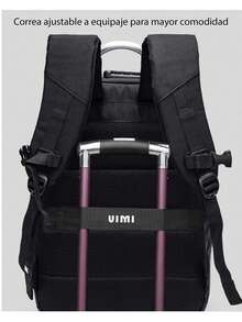 Mochila Con Diseño Retro Y Casual Para Actividades Escolares Laptop Y Tabletas Multiusos - Ver 5