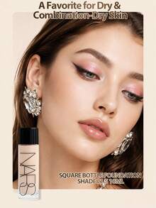 NARS Soft Matte Complete Foundation 10ml L1.5 Tahan Lama, Coverage Penuh, Ukuran Travel untuk Makeup Sehari-hari Saat Bepergian - 10 ml - View 9