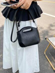 Classic Versatile Fashion Women's Crossbody Bag, Suitable For Daily Use, 2026 New Style - Black - View 5
