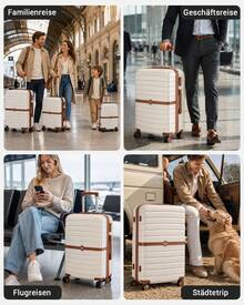 Suitcases - White - View 10