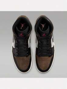 Men's AIR JORDAN 1 MID Sports Casual Shoes Mid-Top DQ8426-007 - Rust Brown - View 6