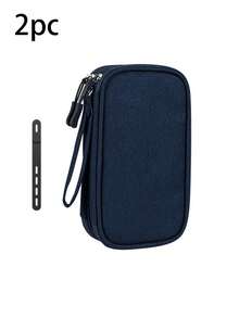 2/1pc Travel Organizer Bag, Multi-Pocket Sizes: Suitable For Storing Various Small Items And Additions - Multicolor - View 12