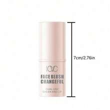Waterproof Color-Changing Blush Stick - Dual Use For Lips And Cheeks, Lightweight Coverage, Suitable For All Skin Tones, Can Be Used As Lipstick Multi-Purpose Makeup - Multicolor - View 11