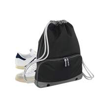 Bagbase Athleisure Drawstring Bag - Black - View 4