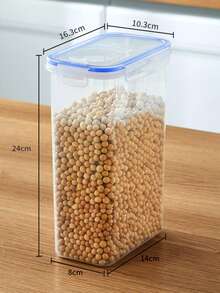 Storage Box Rice Bucket Storage Container Refrigerator Airtight Jar Grains & Cereals Storage Box Moisture-Proof Kitchen Home Snack Storage Fresh-Keeping Box Jar - View 9