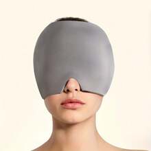 Stretchable Reusable Cooling Gel Face Mask, Cold Compress Gel Mask Ice Pack For Face And Eye Relief - Color - View 9