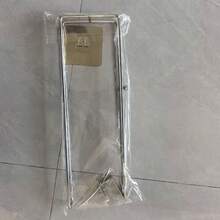 Modern Style Toilet Paper Holder - Durable Metal Hanging Toilet Paper Storage Rack - 3 Roll Capacity Bathroom Storage Shelf - Simple No-Installation Toilet Paper Holder - Multicolor - View 12