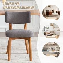 Furniture Red 54.5 X 47 X 77 Cm - 灰色 - 查看 6
