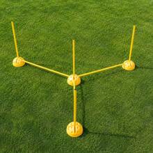 Shoze 5‑Piece Agility Training Kit, Removable Splicable Slalom Equipment For Speed Footwork And Lateral Drills, Portable Gear For Football, Rugby, Baseball And Various Team Sports - Yellow - View 6
