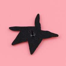 Fun "You Did It" Star-Shaped Enamel Brooch, Pine Tree Pattern Lapel Pin, Can Be Used As Backpack, Clothing Accessory, Fashion Jewelry Or Gift For Friends. - NR10087 - View 8