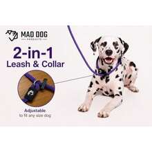 Slip Lead Long Leash 1/2" X 15' Camouflage - Signature Rope - Made In USA By - Black - View 6