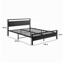 Bed Frames - Black 140*200cm - View 2