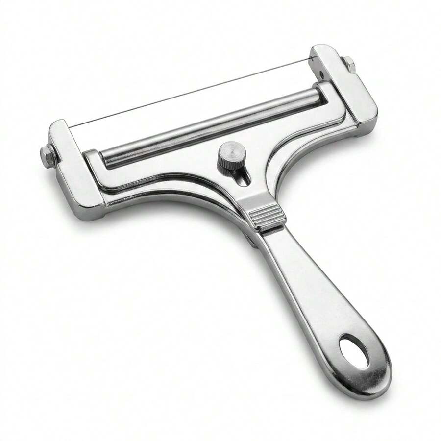 Fatiador Manual de Queijos e Manteiga Fio Aço Inox Ajustável - Visão 1